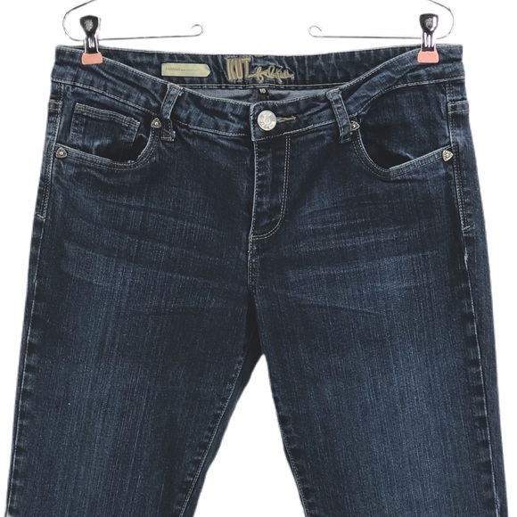 Kut from the Kloth Blue Farrah Baby Boot Cut Jeans - Picture 2 of 11